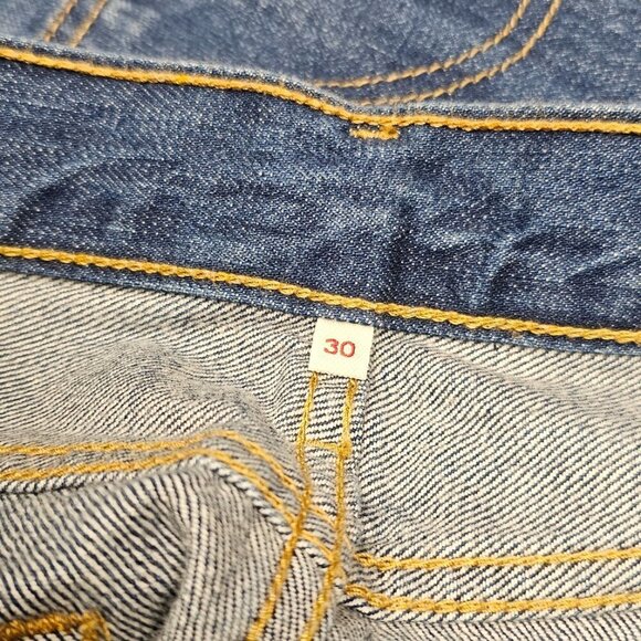Levi's Womens Denim Mini Skirt Blue Size  30 - Picture 2 of 8